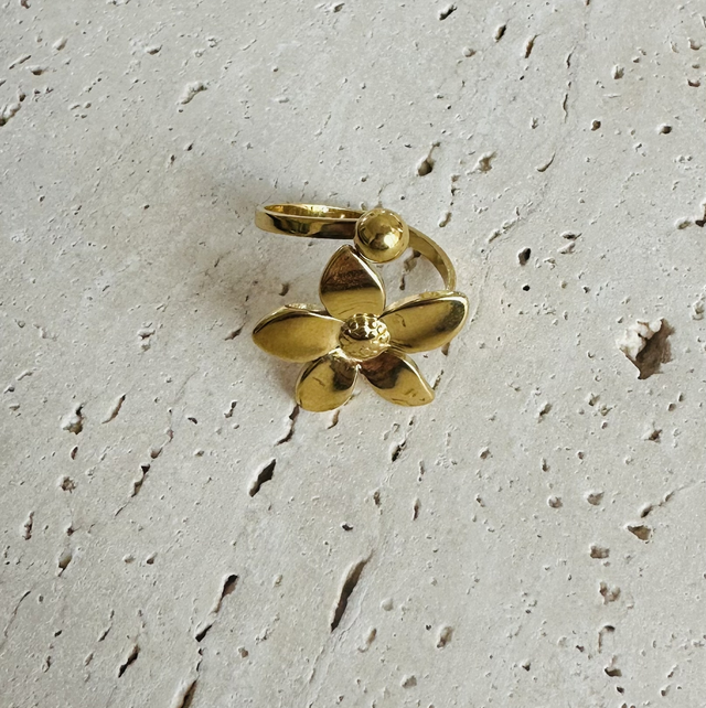 Ring bloem 