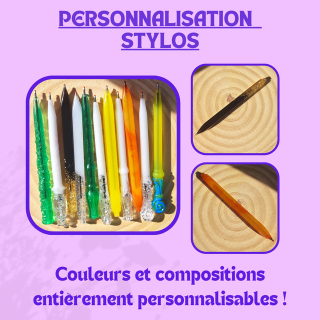 Personnalisation Stylos