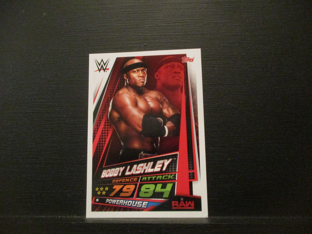 Bobby Lashley - Raw Slam Attax Universe Original Trading Card #6