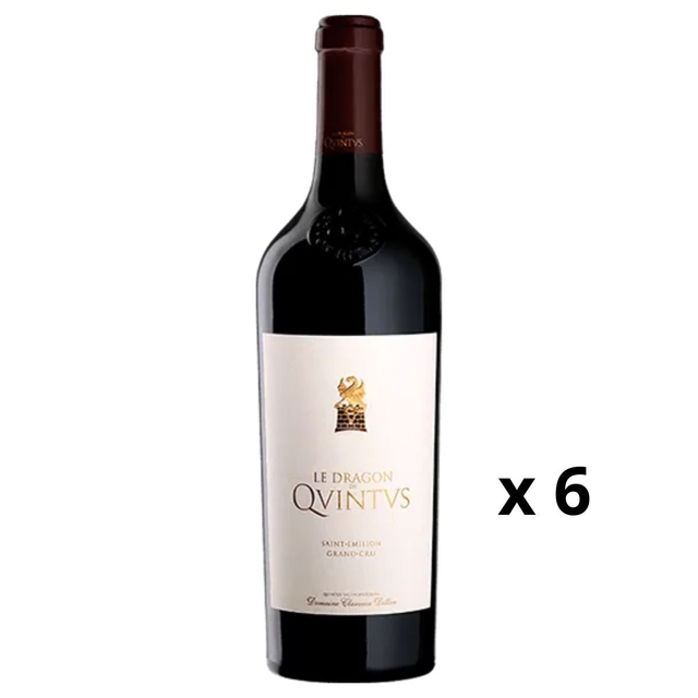 Dragon de Quintus 2019 2e vin du Ch. Quintus - Saint-Emilion - Bordeaux - Rouge 