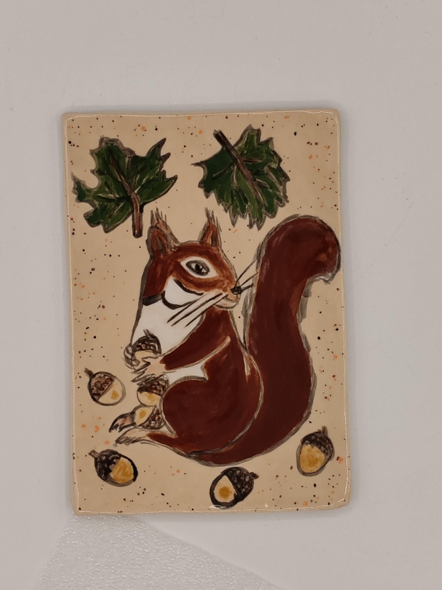 Plaque de maison avec dessin