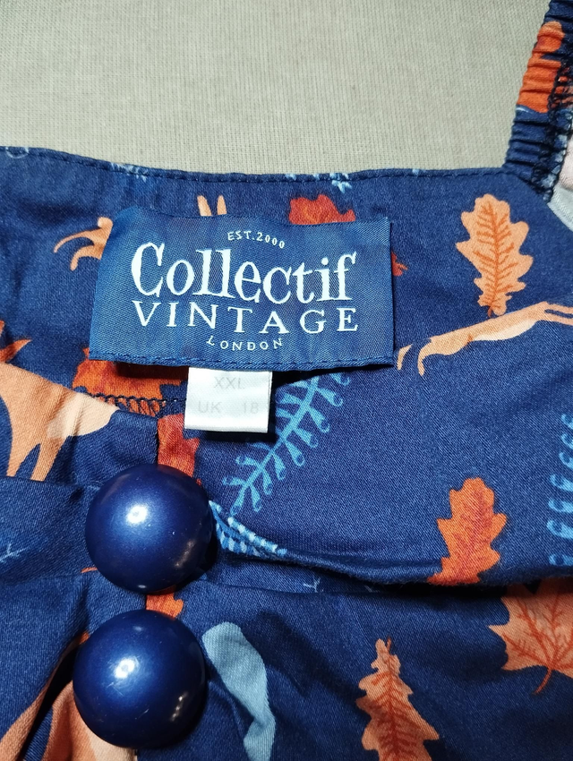 Robe Collectif Dolorès Forest Friends T48