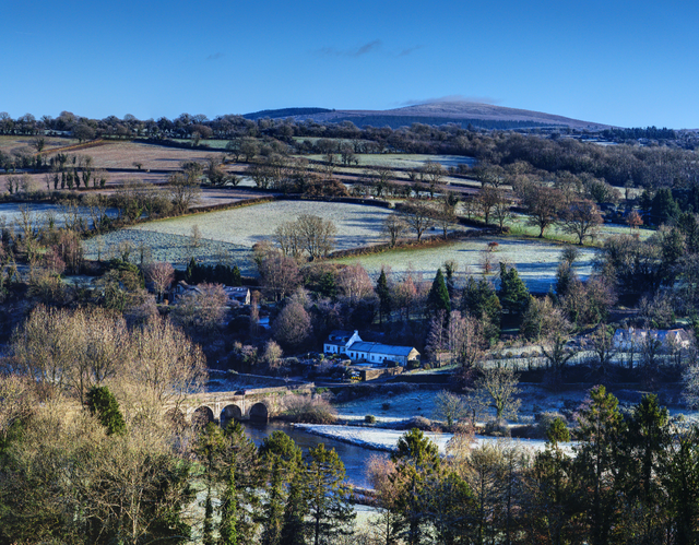 A4 View of Inistioge in Winter - Photoprint Unframed