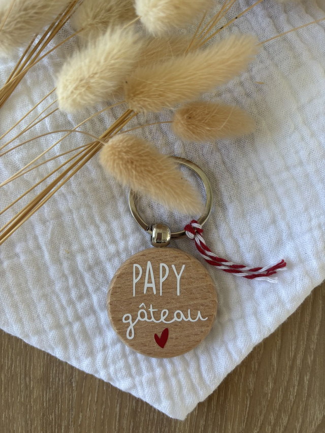 Porte-clés - Papy gâteau