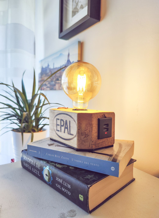 Lámpara Taco &quot;Epal Clavo&quot;