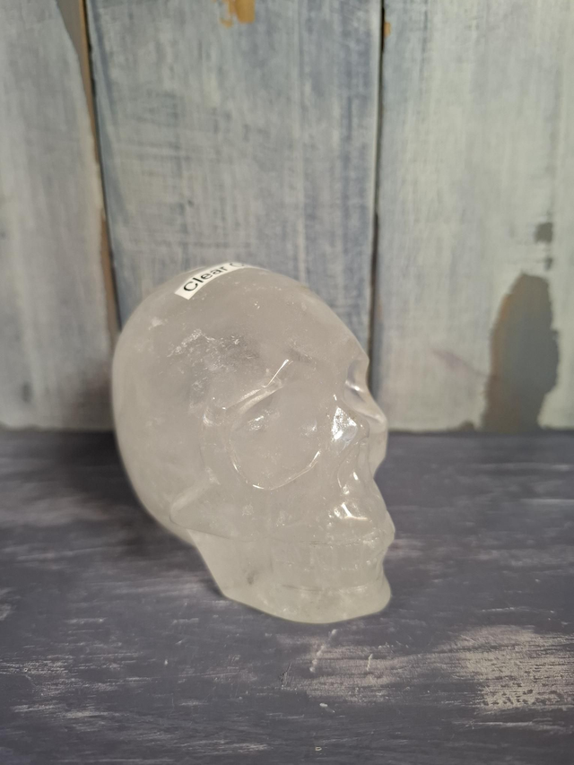 Clear Quartz Skull 