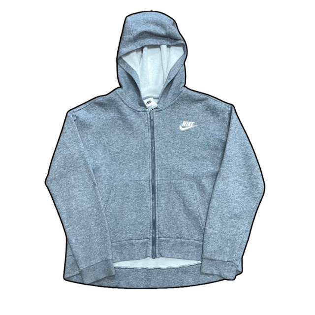 Kids Nike Zip-Up Hoodie Grey - XL