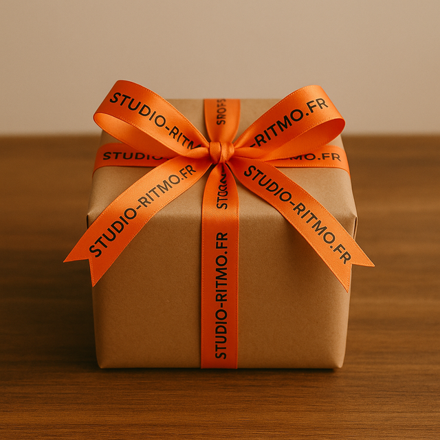 boite + emballage + ruban