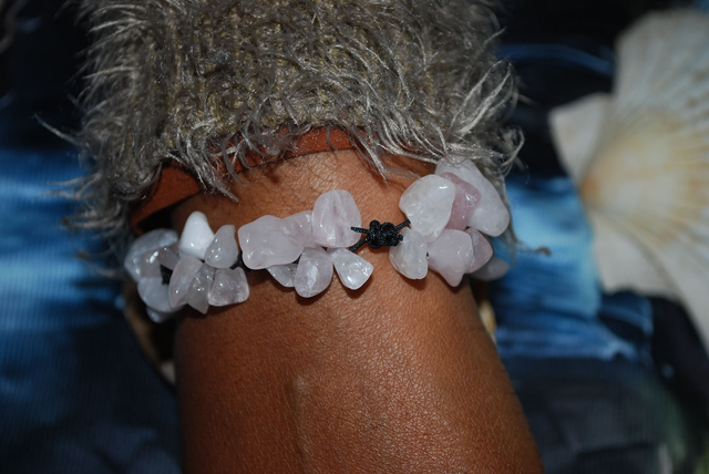 Bracelet quartz rose