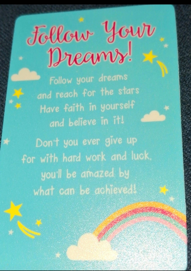 Wallet Card Keepsake