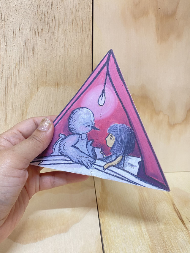 Fuerte de pájaros. Casita de pájaros