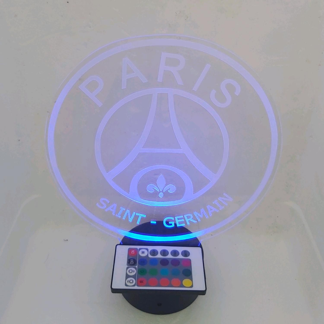 Lampe 3d PSG