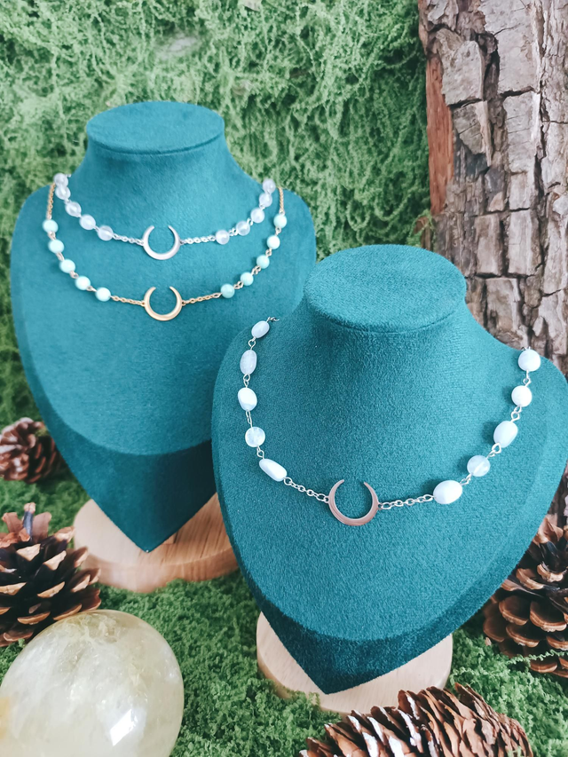 COLLIER - LUNA (personnalisable)