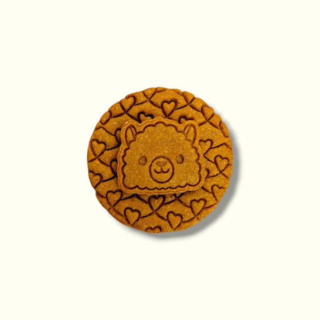 Large Llama Dog Cookie
