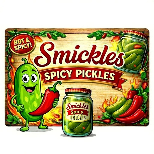 Smickles Pickles With Attitude