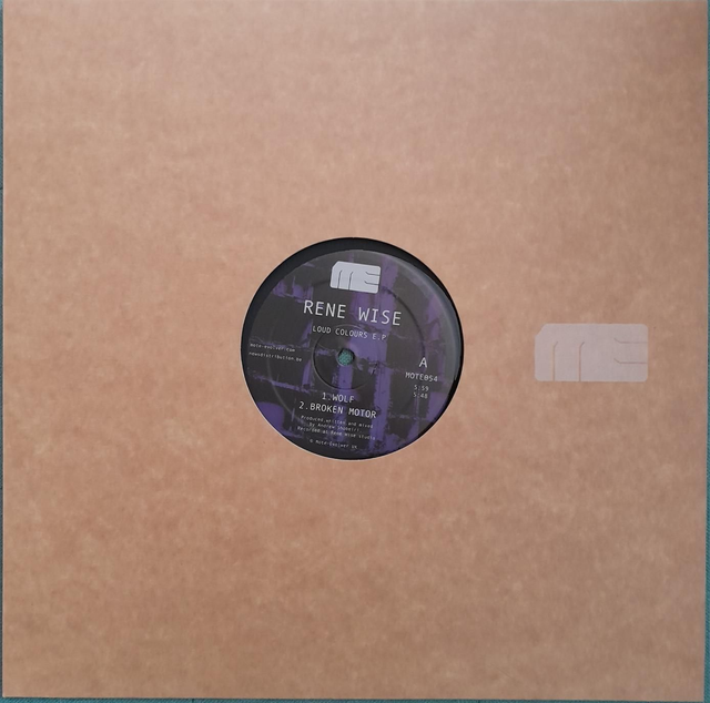 Rene Wise - Loud Colours E.P - MOTE054 - 12"