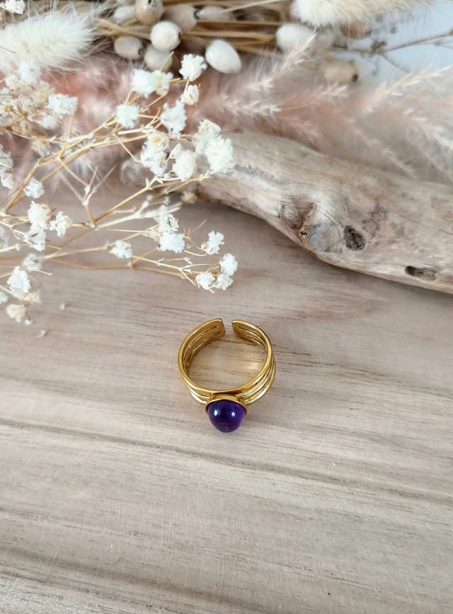 Bague Azur Améthyste