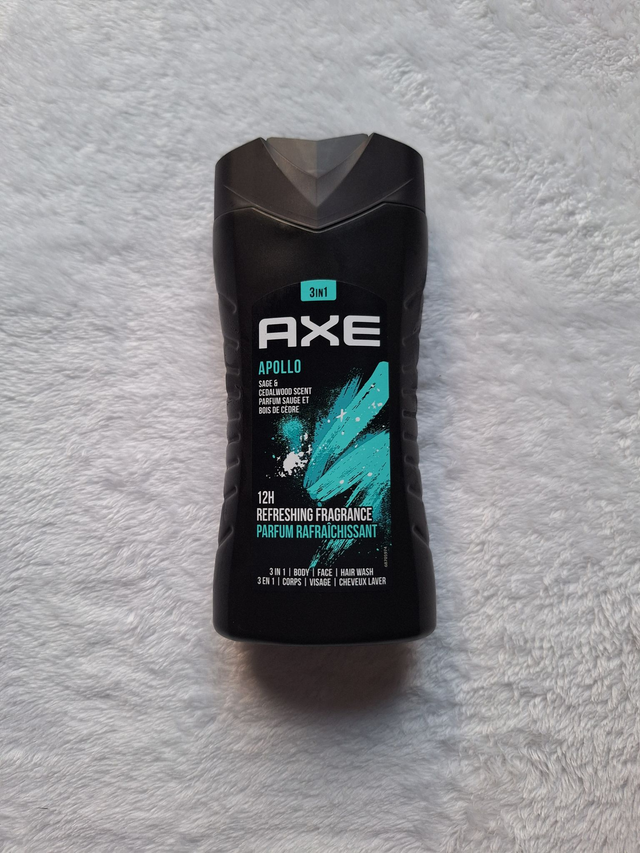 Gel douche AXE Apollo 3 en 1 - 250ml 