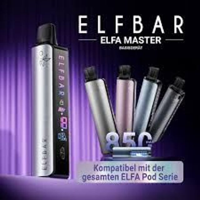 Elfbar ELFA Master 850mAh Akku mit Geschmackseinstellung