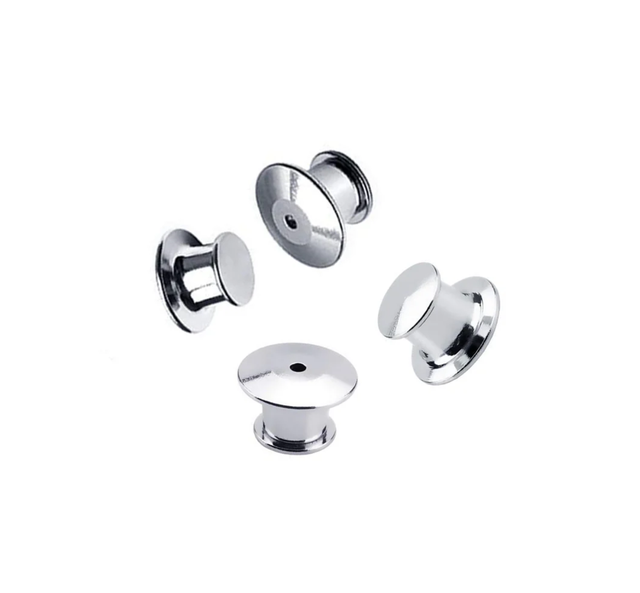 Locking Pin Backs - One Pair