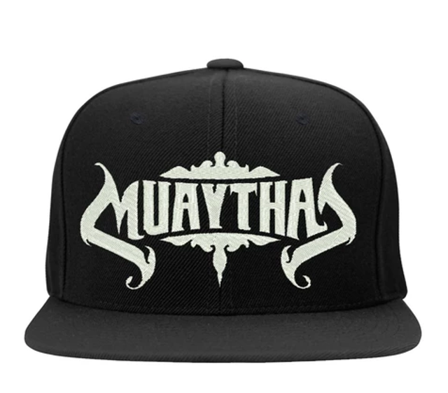 Boné Muay Thai Preto e Cinza