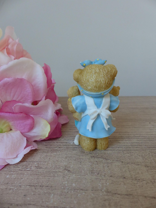 Maman Ours en Résine Cherished Teddies , félicitations ce sont des jumeaux, édition limitée Enesco, collection ours, cadeau maman naissance