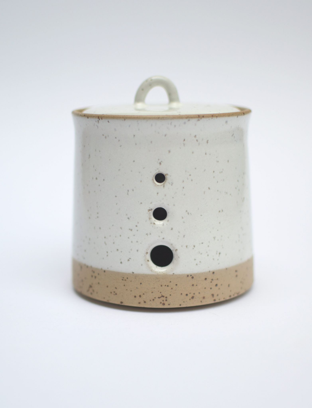 Garlic Keeper Speckled White 