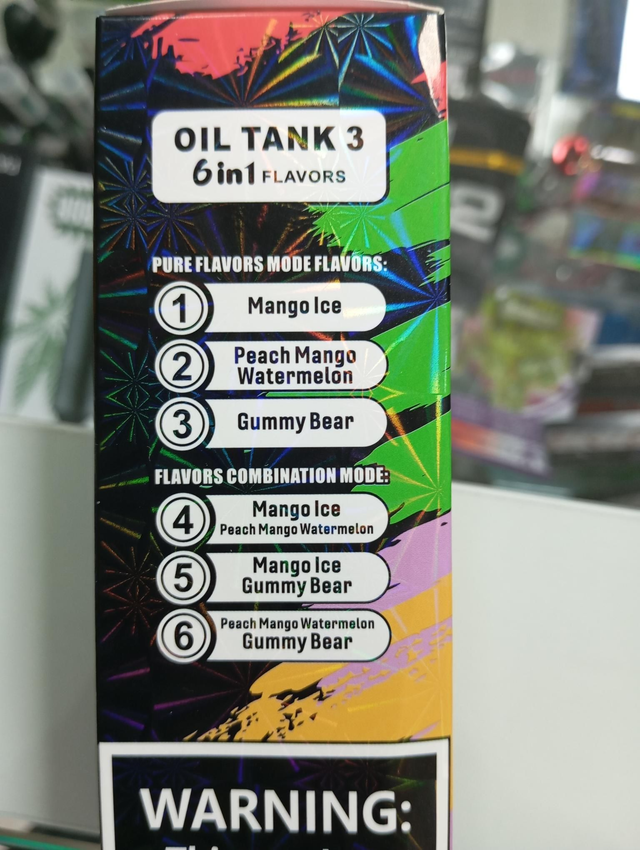 Vaper 150k mango ice peachmango gummy bear