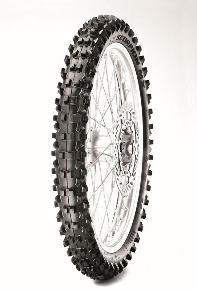Pneu PIRELLI SCORPION MX32 MID SOFT F 70/100-19 NHS 42M TT
