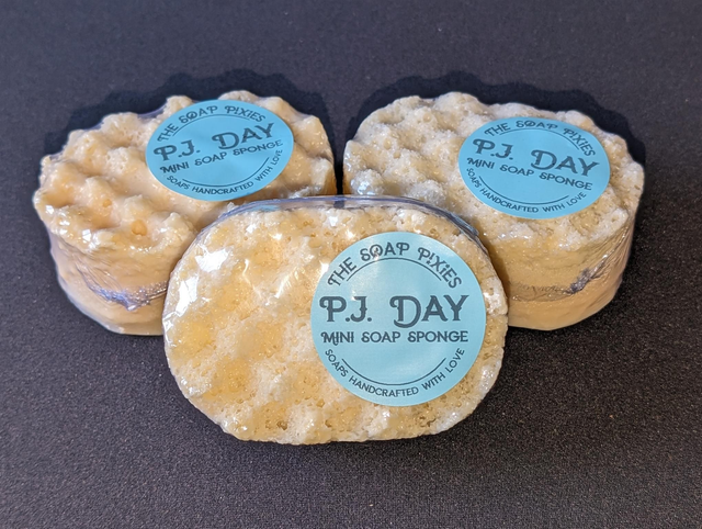 PJ Day Mini Soap Sponge (85g)