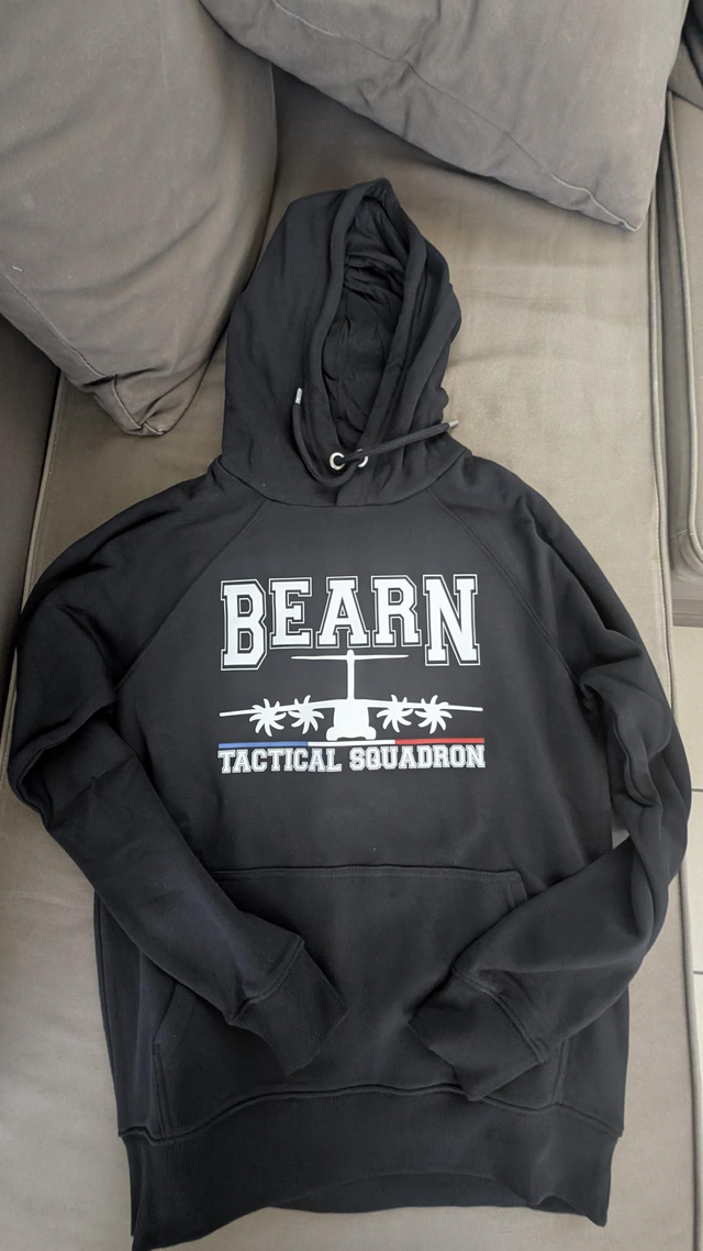 Hoodies "Béarn tactical squadron " noir 