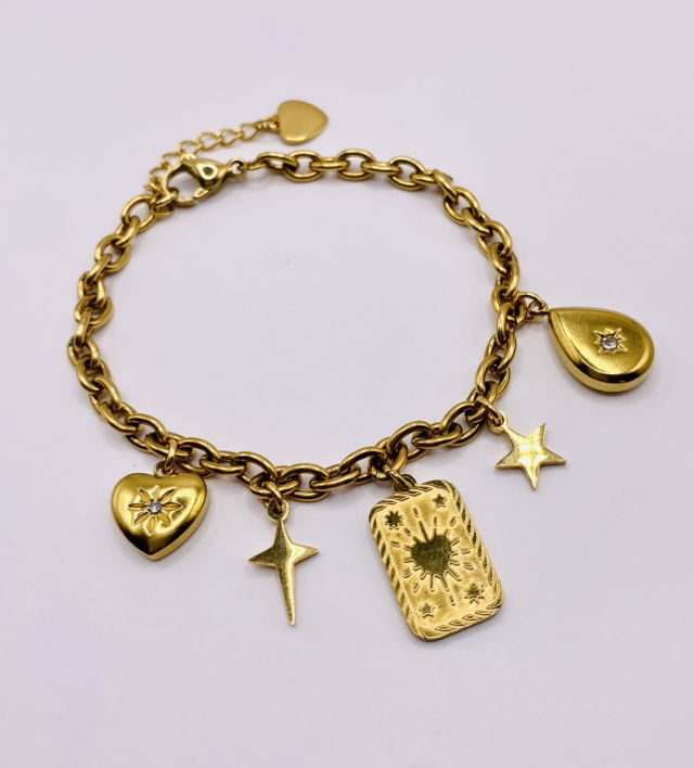 Bracelet charms Amor