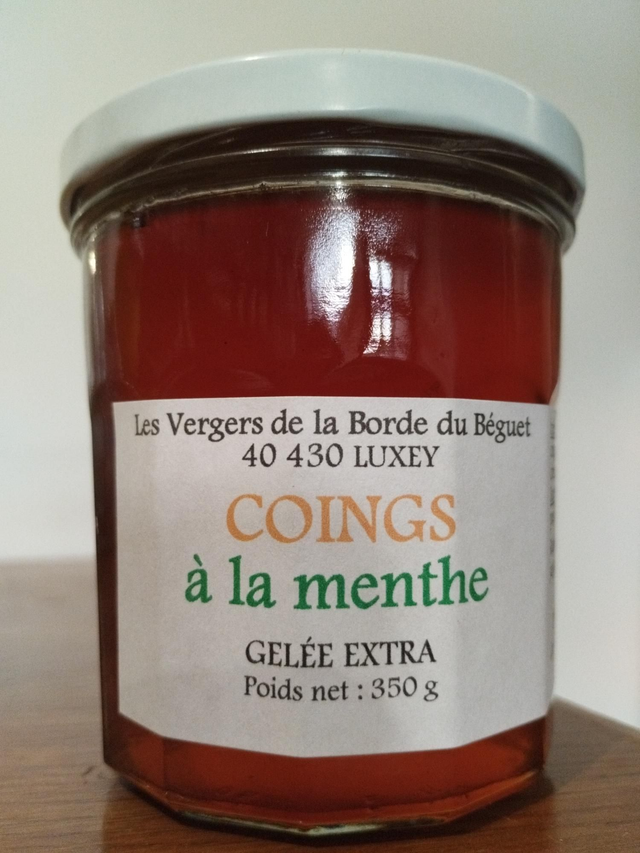 Coing à la menthe (gelée)