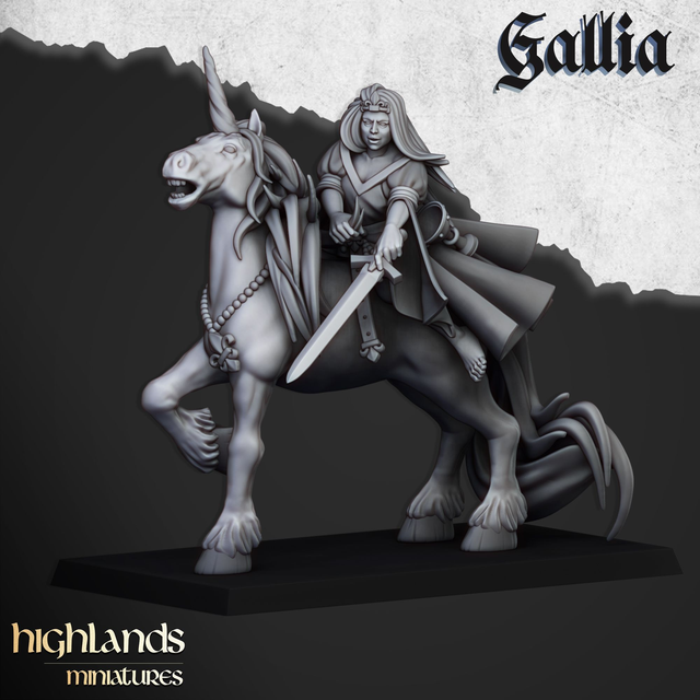 Mounted Lady of Gallia