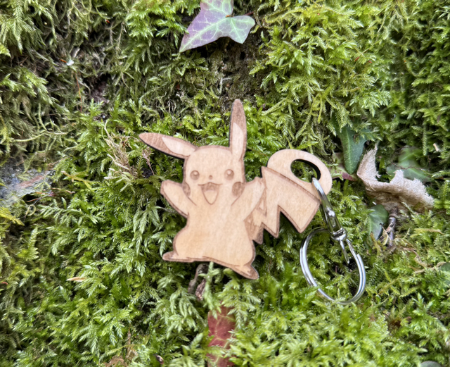 Pokémon - porte clé Pikachu (recto-verso)