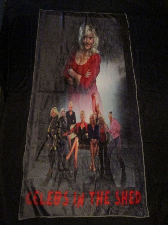 Camille Coduri Doctor Who Actress Picture BLACK Blanket (Red Logo)(75cm x 150cm) 