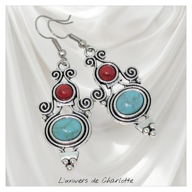 Boucles d'oreilles "Vénusia" BO-113