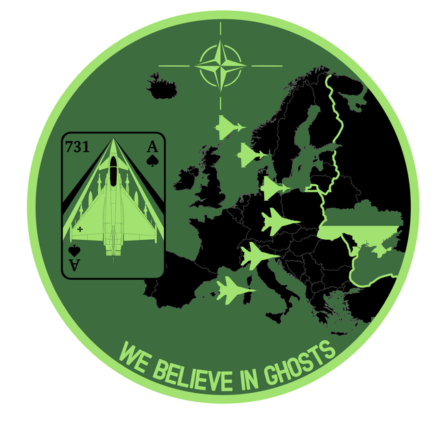 731 We Believe in Ghost Patch NVG PVC