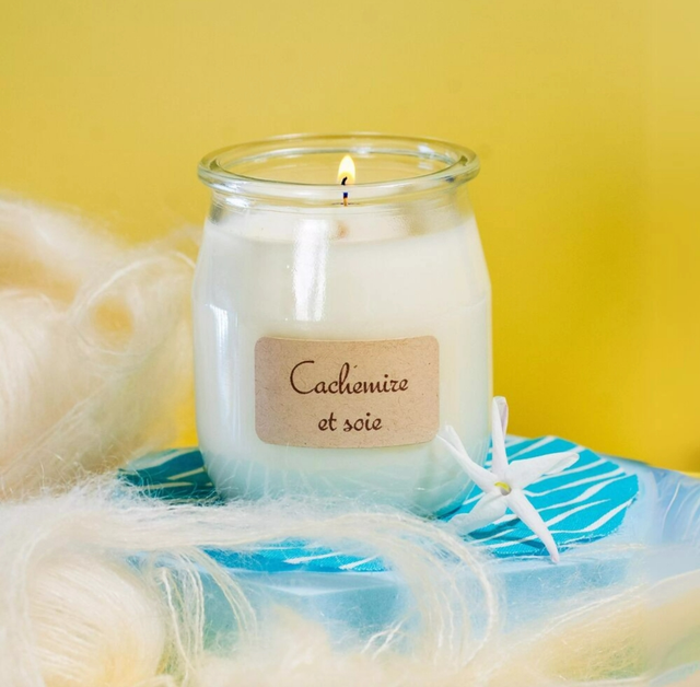 Yaourt cachemire et soie 