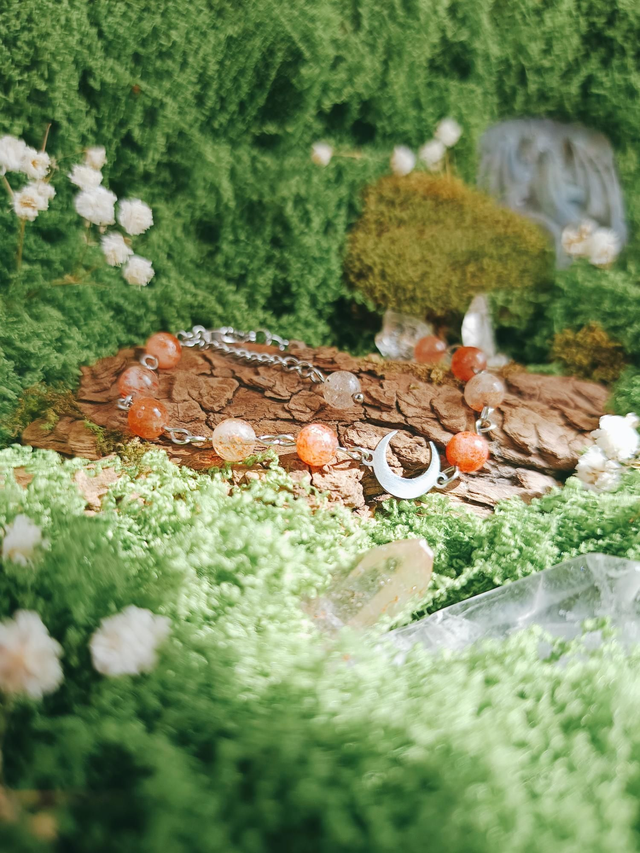 BRACELET - MYSTIC MOON (pierre de soleil)