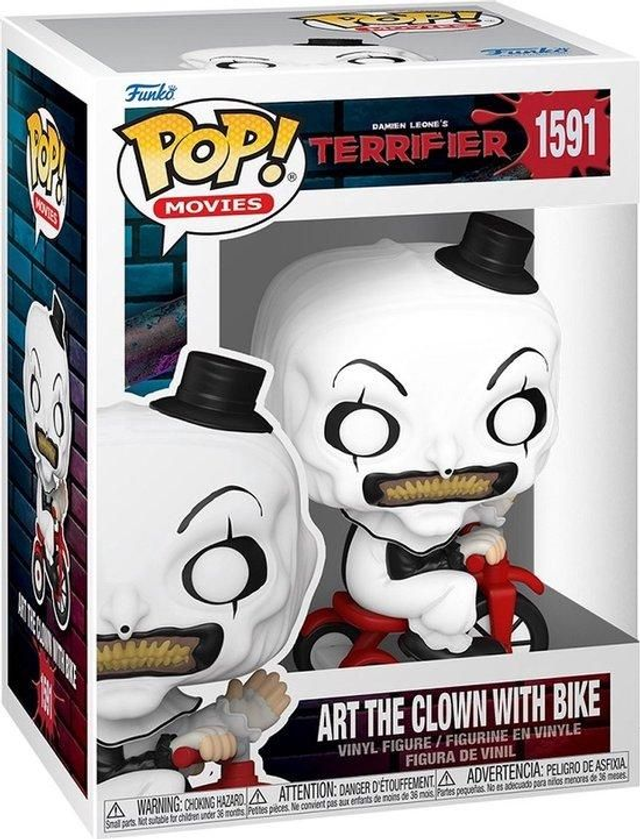 Art the clown with bike Terrifier 1591