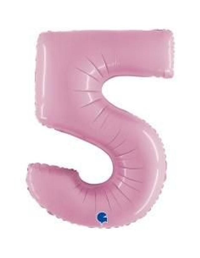 Numero 5 Rosa Pastello 