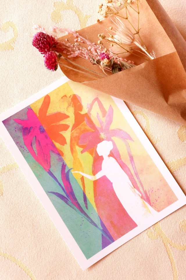 Carte postale S Illustration "Le Pardon"