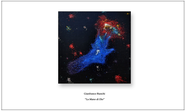 Litografia "La Mano di Dio"