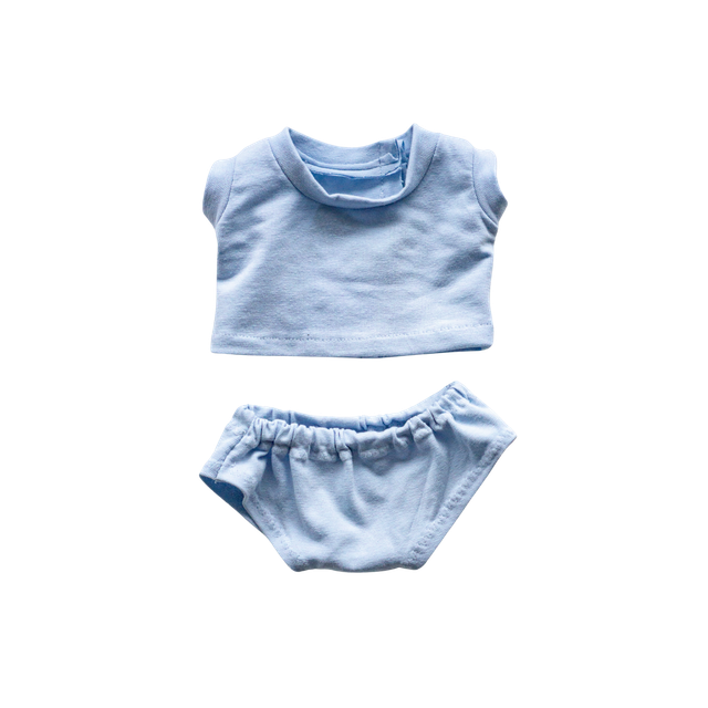 Ensemble bleu ciel