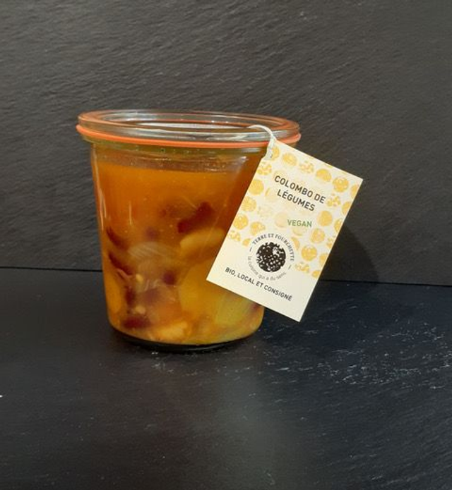 Colombo de légumes bio (500 g)