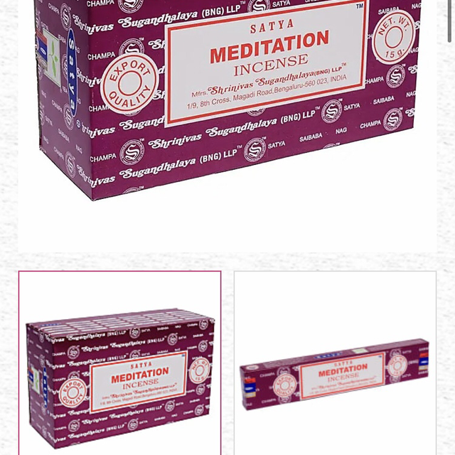 Satya Meditation suitsuketikut