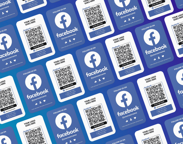 Facebook Connect Direct Met NFC &amp; QR-code visitekaartje