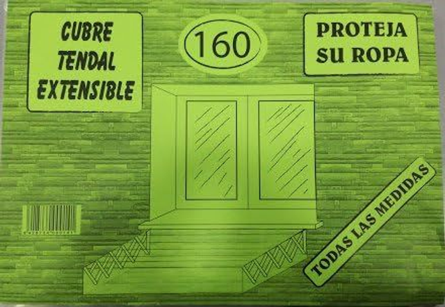 Cubre tendal extensible