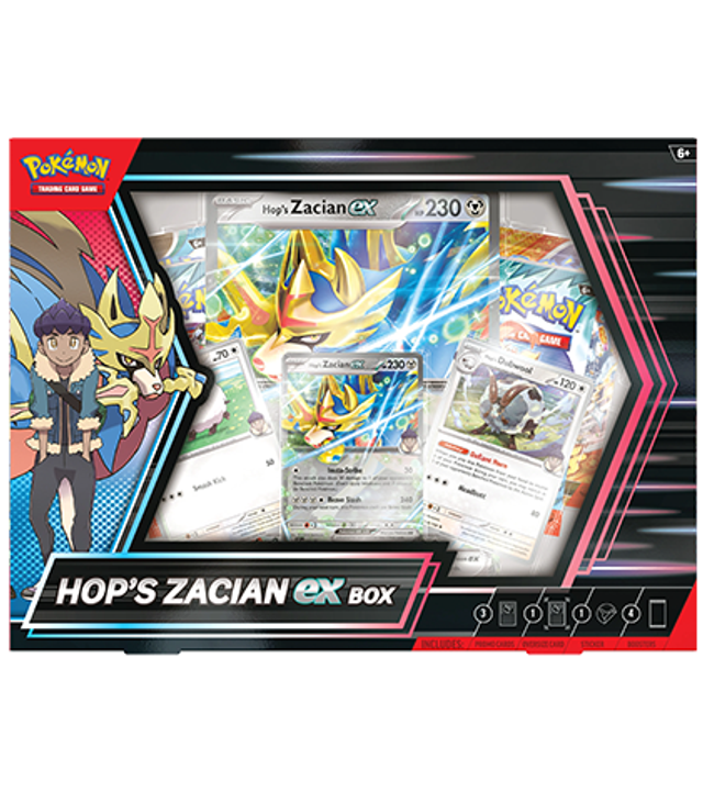 Hop's Zacian EX Box